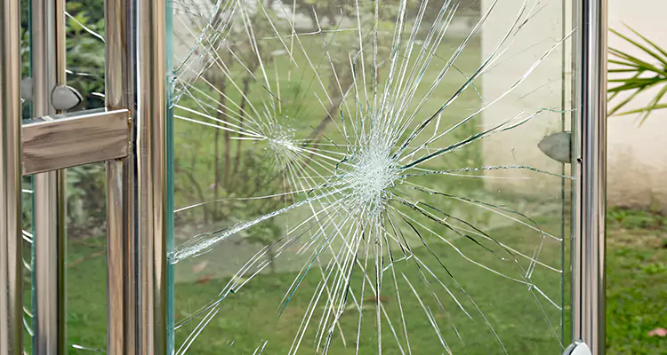 Frameless Glass Door Repair at Home in Port Charlotte, FL