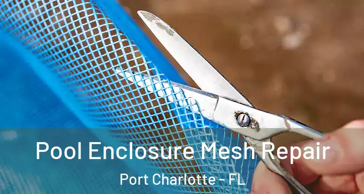  Pool Enclosure Mesh Repair Port Charlotte - FL