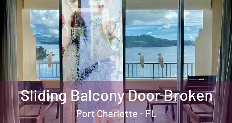  Sliding Balcony Door Broken Port Charlotte - FL